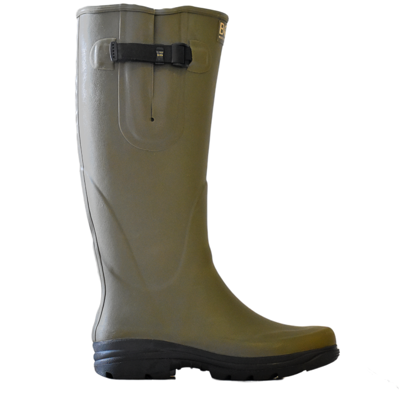 BOSC Classic – ofodrad gummistövel i naturgummi med ergonomisk passform.