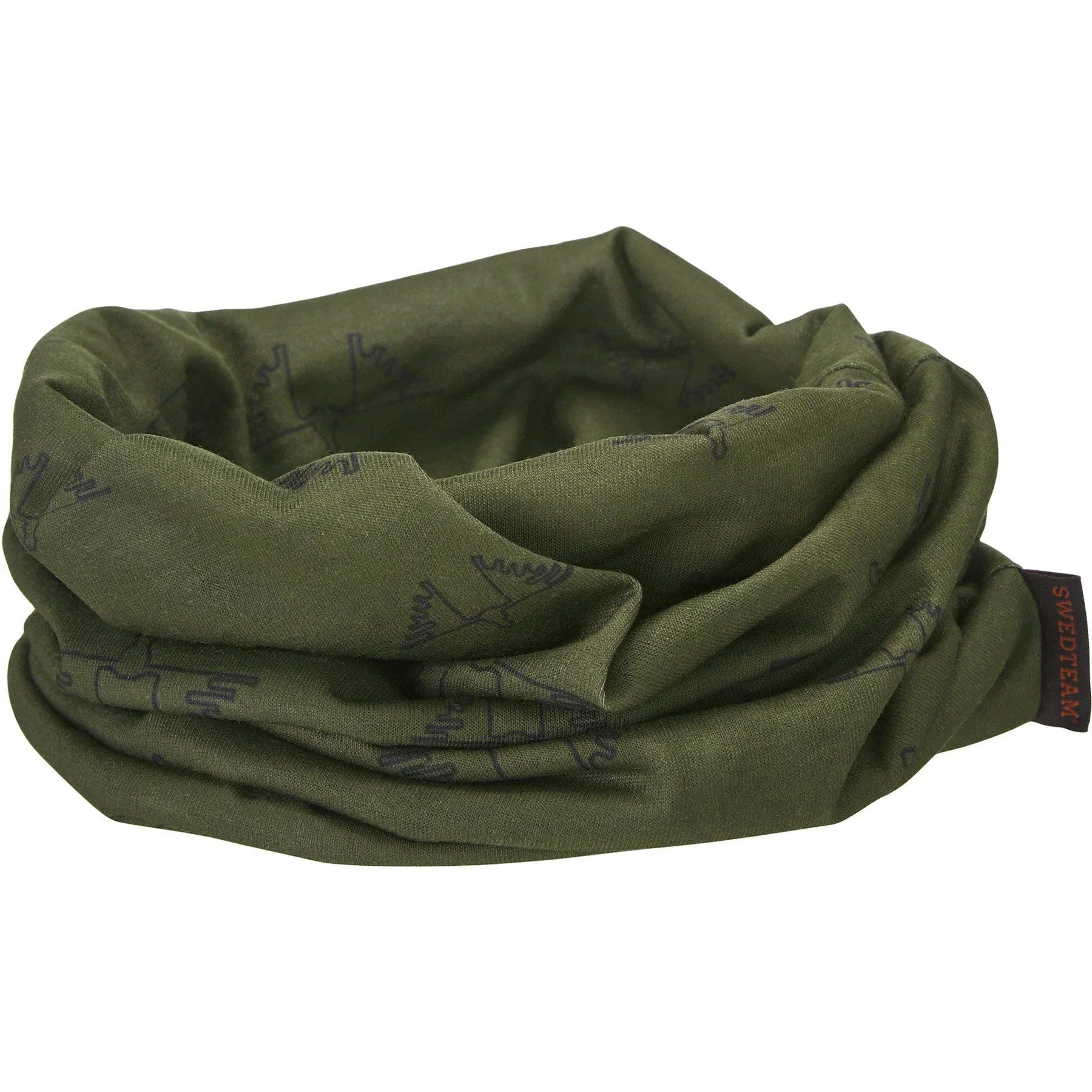 Swedteam Lynx Antibite Neck Gaiter Green