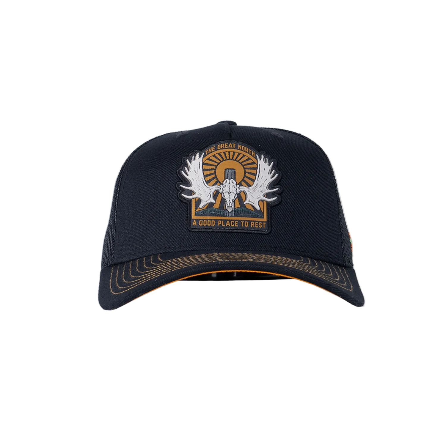 Great Norrland Älghorn Trucker Keps Black