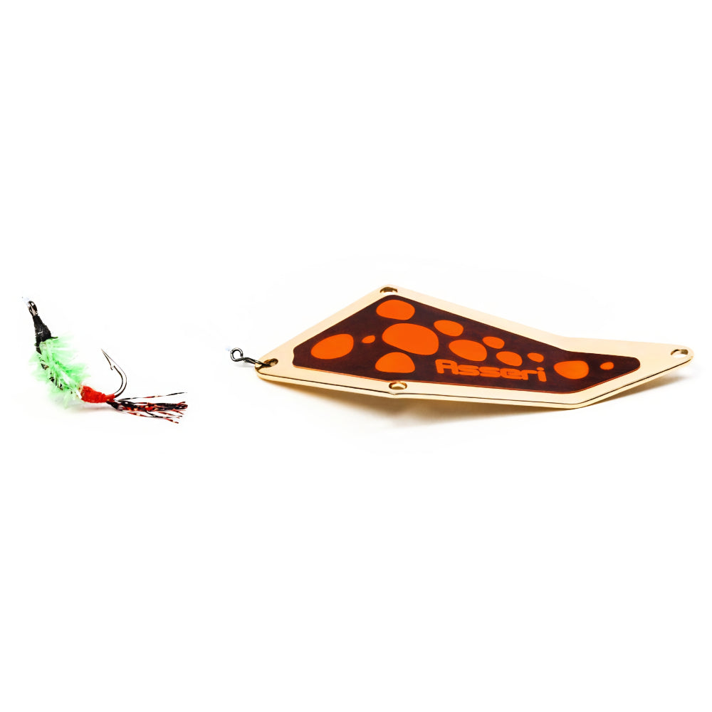 Asseri Arctic Char Lure Fly Guld Sv/Or