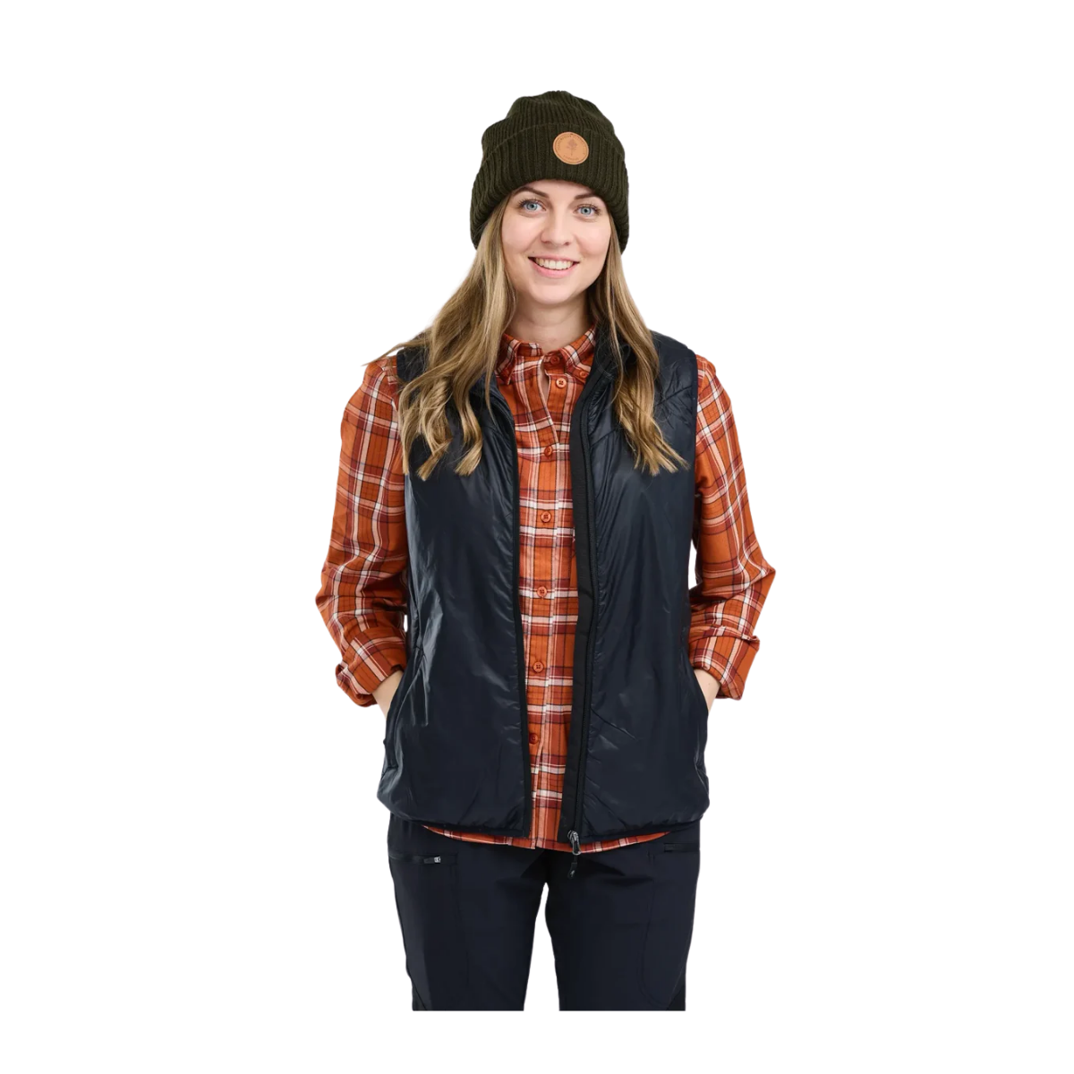 Pinewood Wool Insulated Midlayer Väst Dam