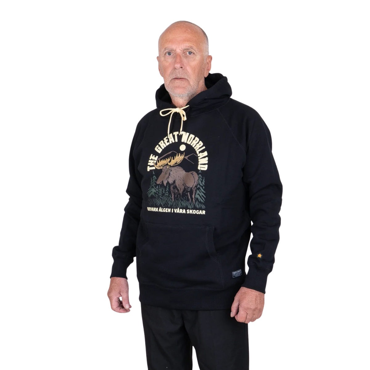 Great Norrland Hoodie Älgen Black