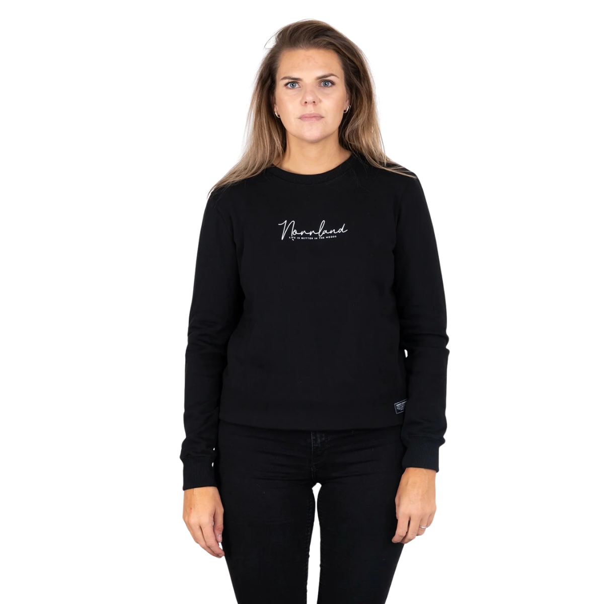 Great Norrland Life Crewneck Black