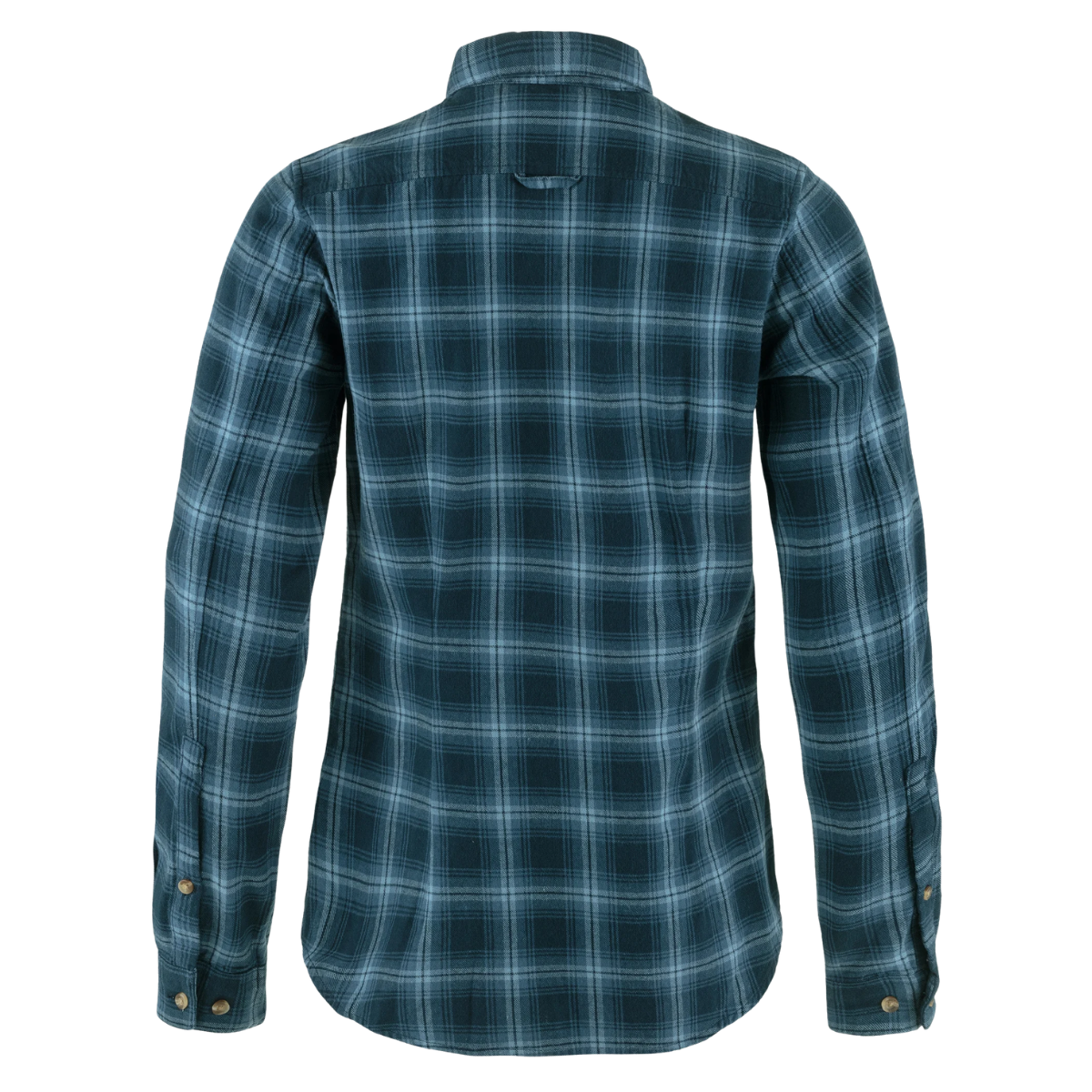Fjällräven Övik Flannel Shirt W Dark Navy/Indigo Blue