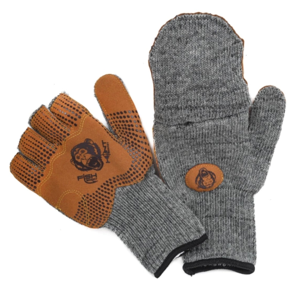 Fish Monkey Wooly Mitten S/M