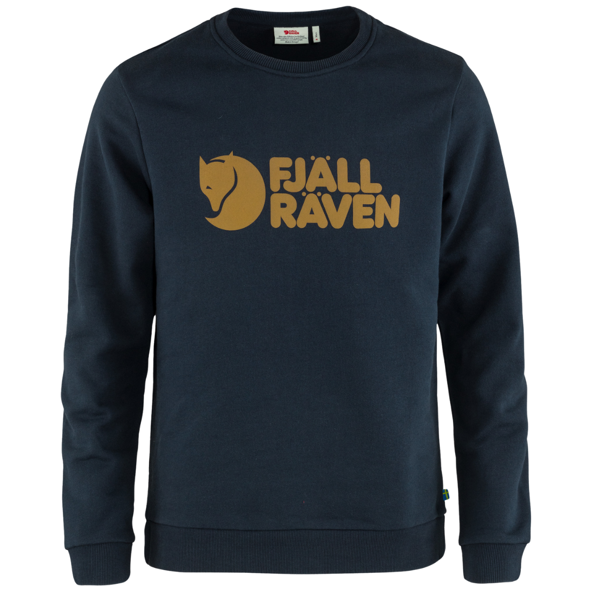 Fjällräven Logo Sweater M Dark Navy