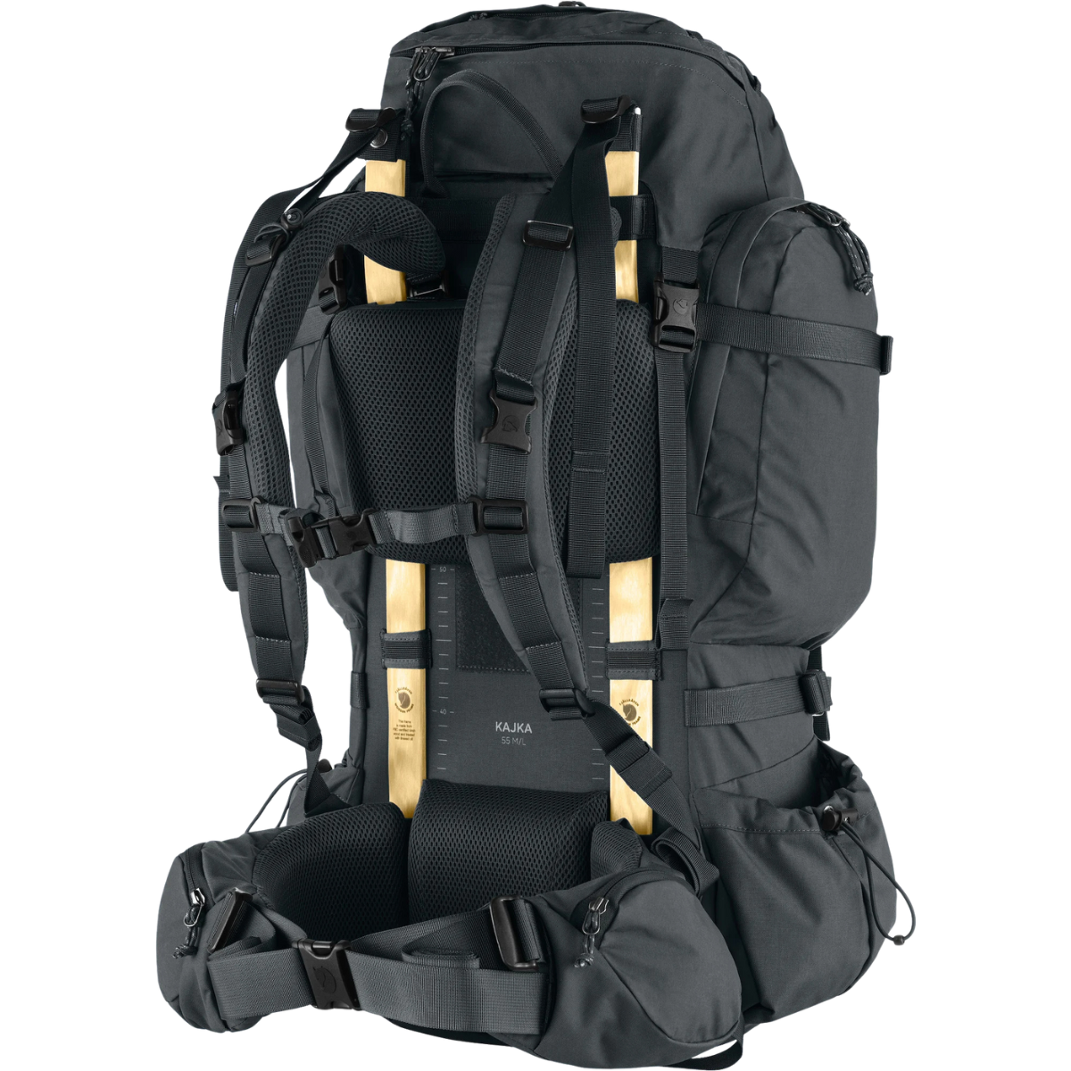 Fjällräven Kajka 55 M/L Coal Black