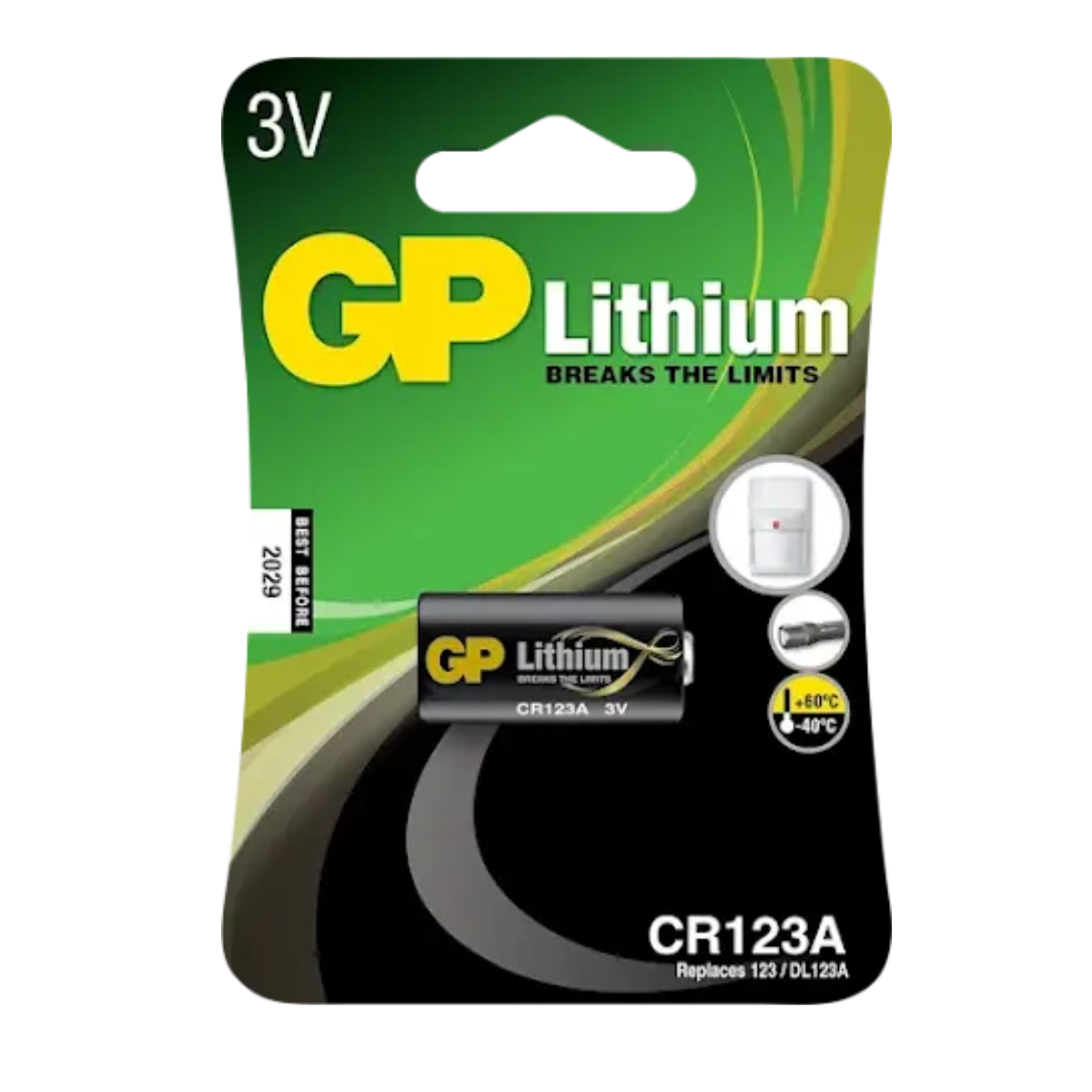 GP 123A 3V Lithium
