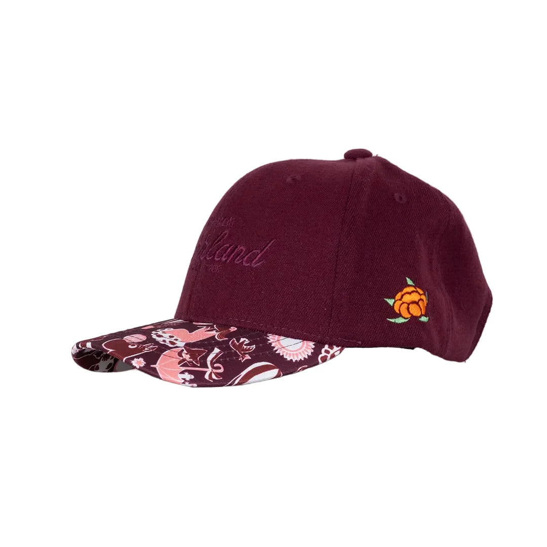 Great Norrland Mumin Kids Keps Burgundy 54/56