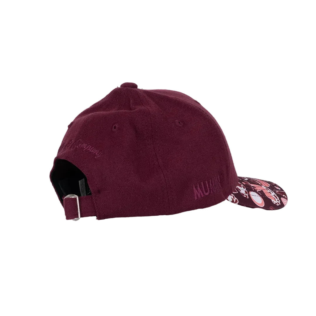 Great Norrland Mumin Kids Keps Burgundy 54/56