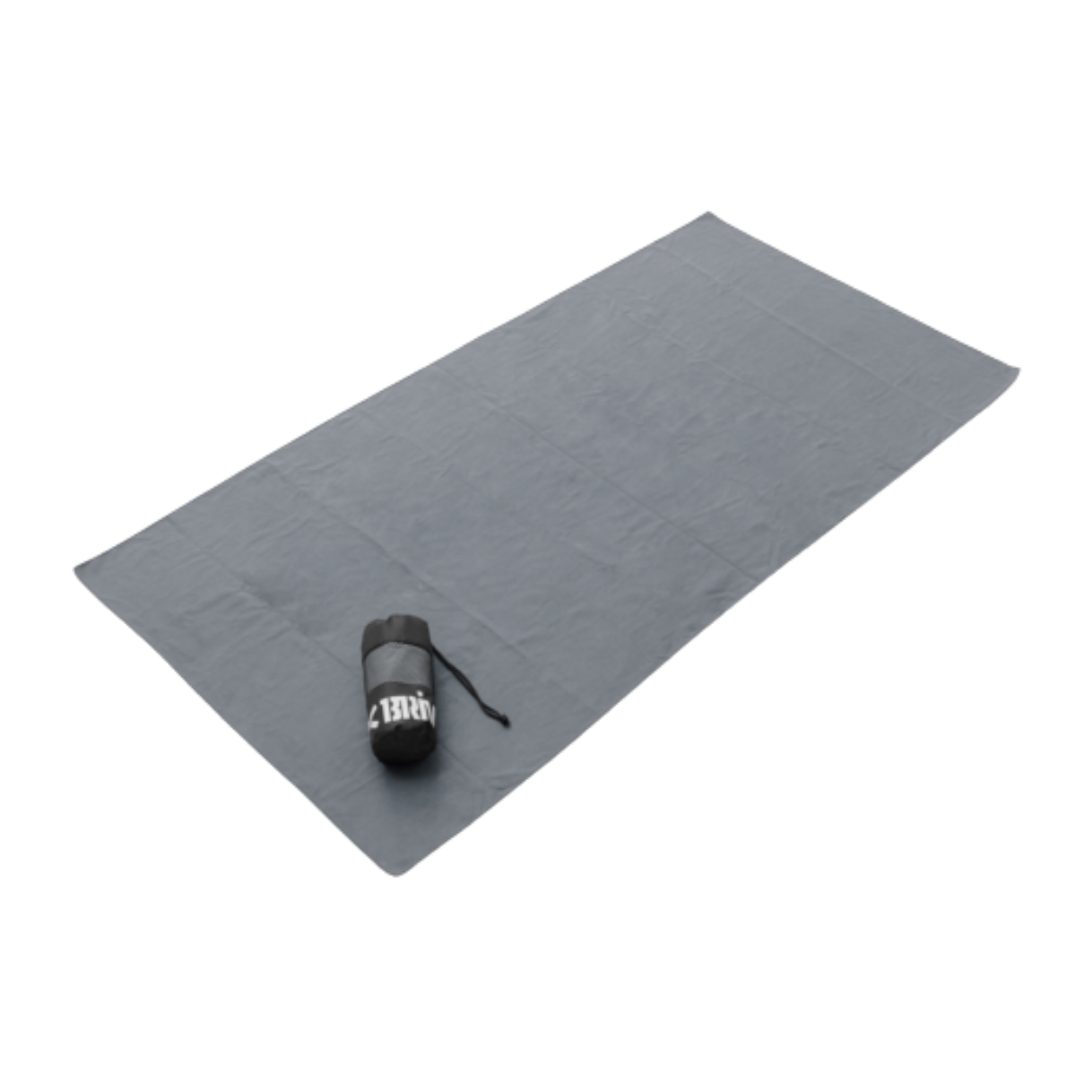 Briv Microfiberhandduk 70x140 Grå