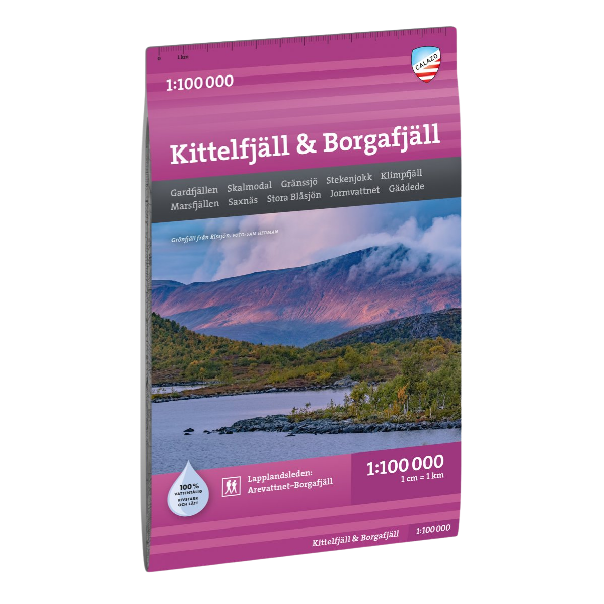 Calazo Karta Kittelfjäll Borgafjäll