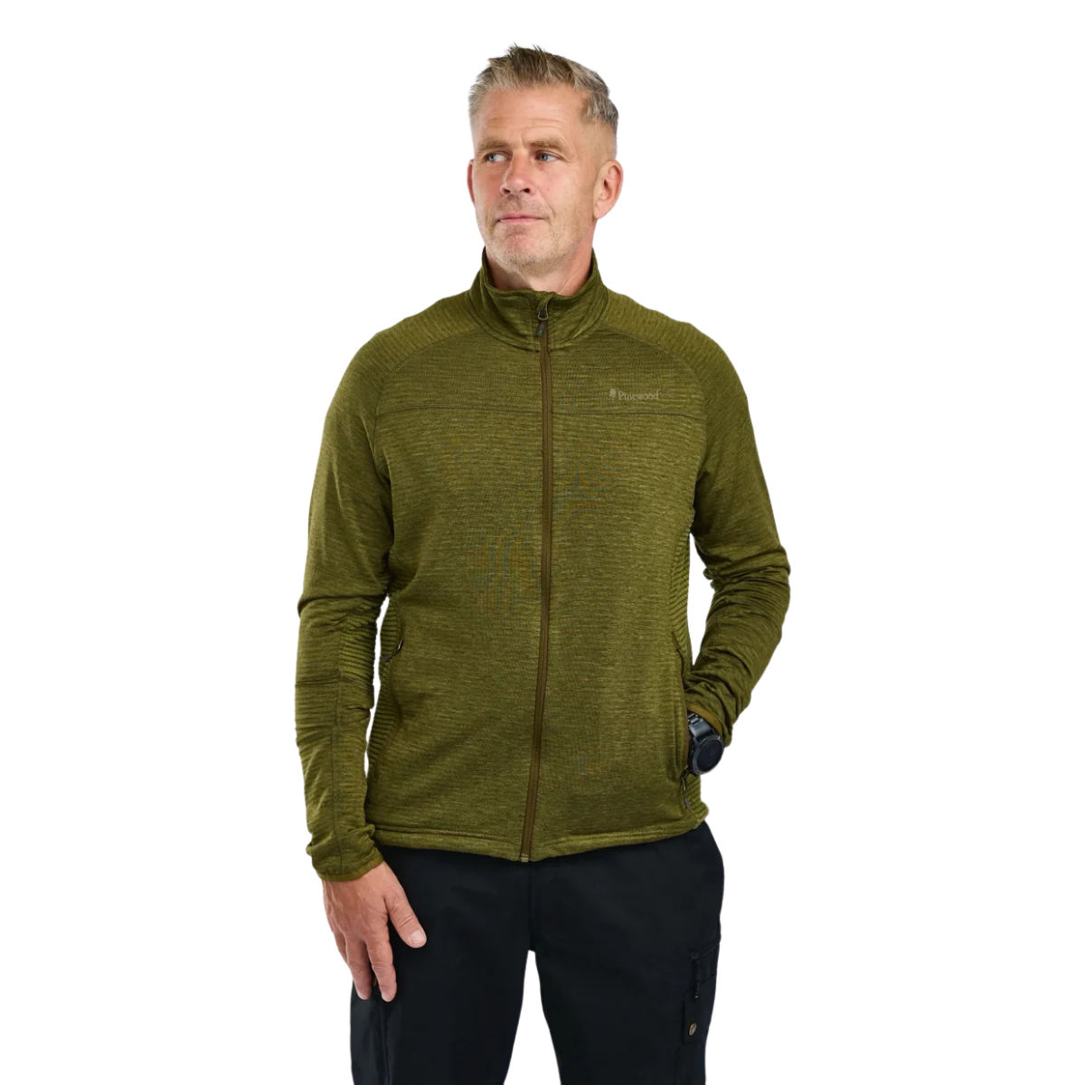 Pinewood Abisko Fleece Jacket M´s Olive Green