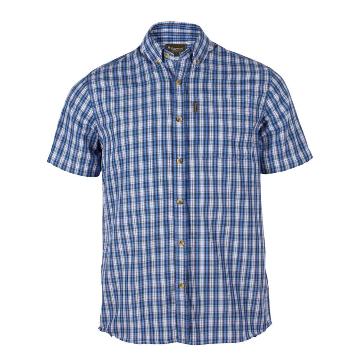 Pinewood Summer Shirt M´s Blue