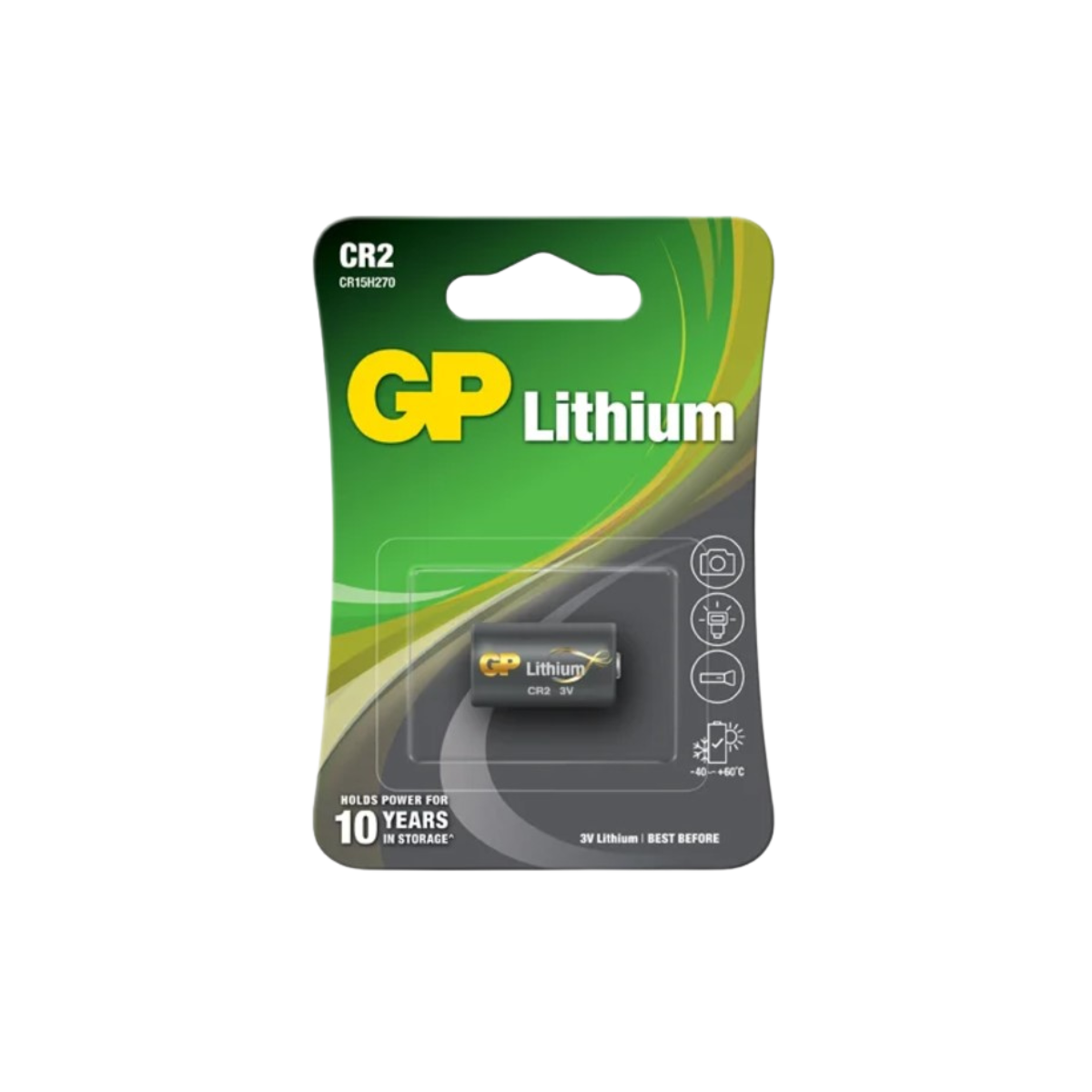 GP Lithium Pro 3V CR2