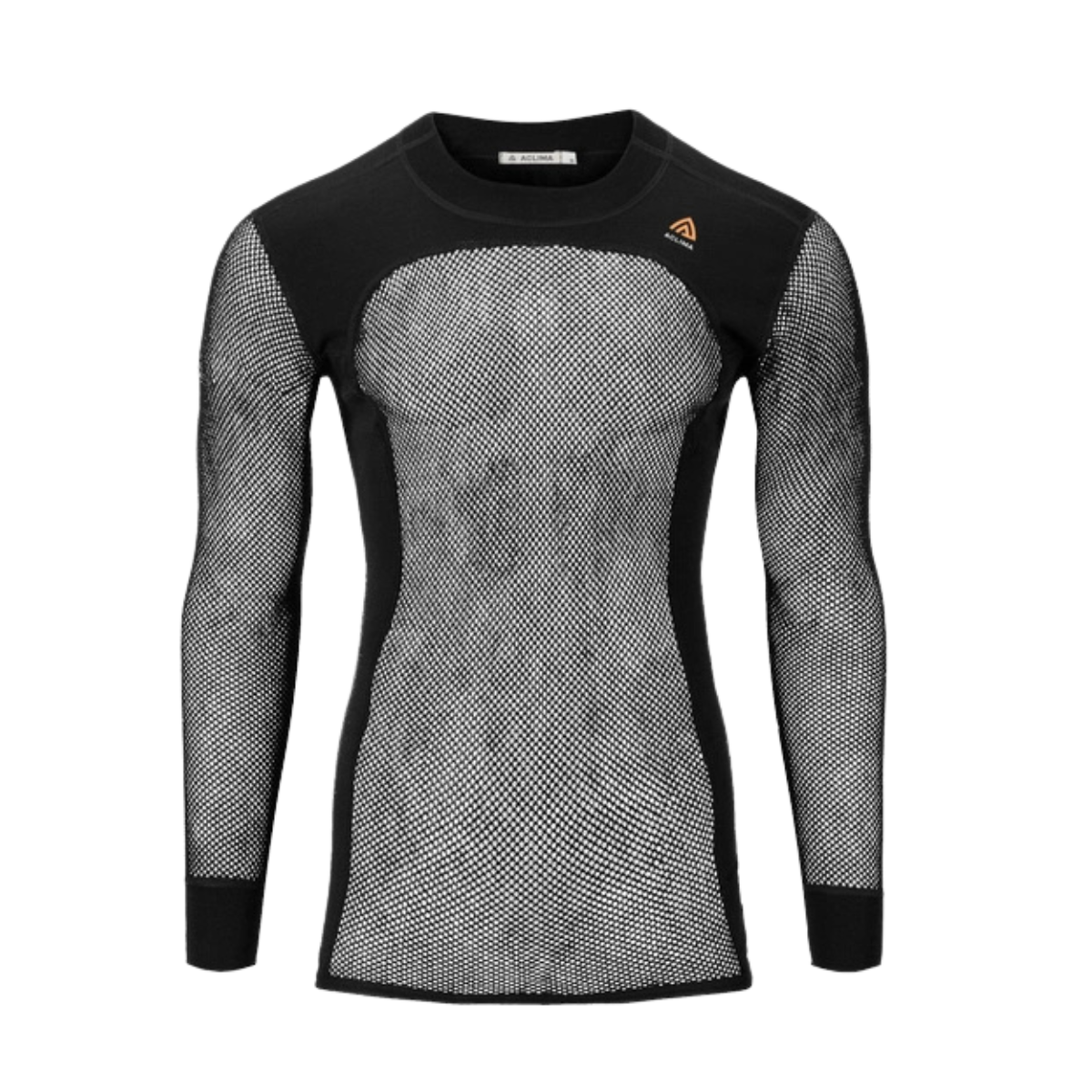 Aclima Woolnet Crewneck M´s Jet Black