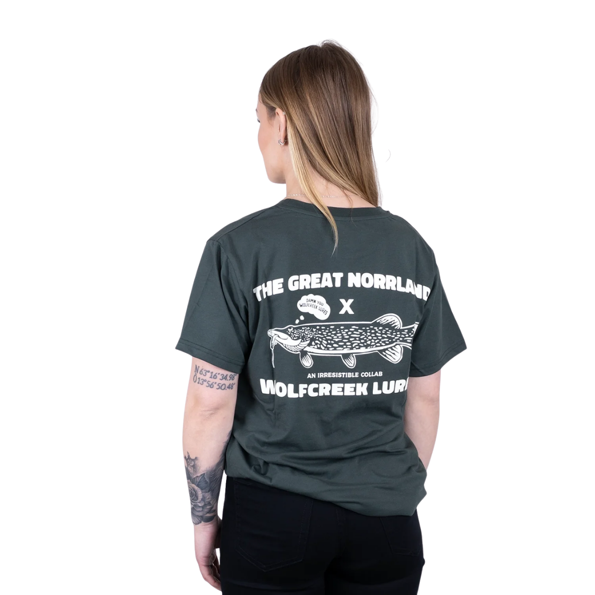 Great Norrland Collab T-shirt Olive