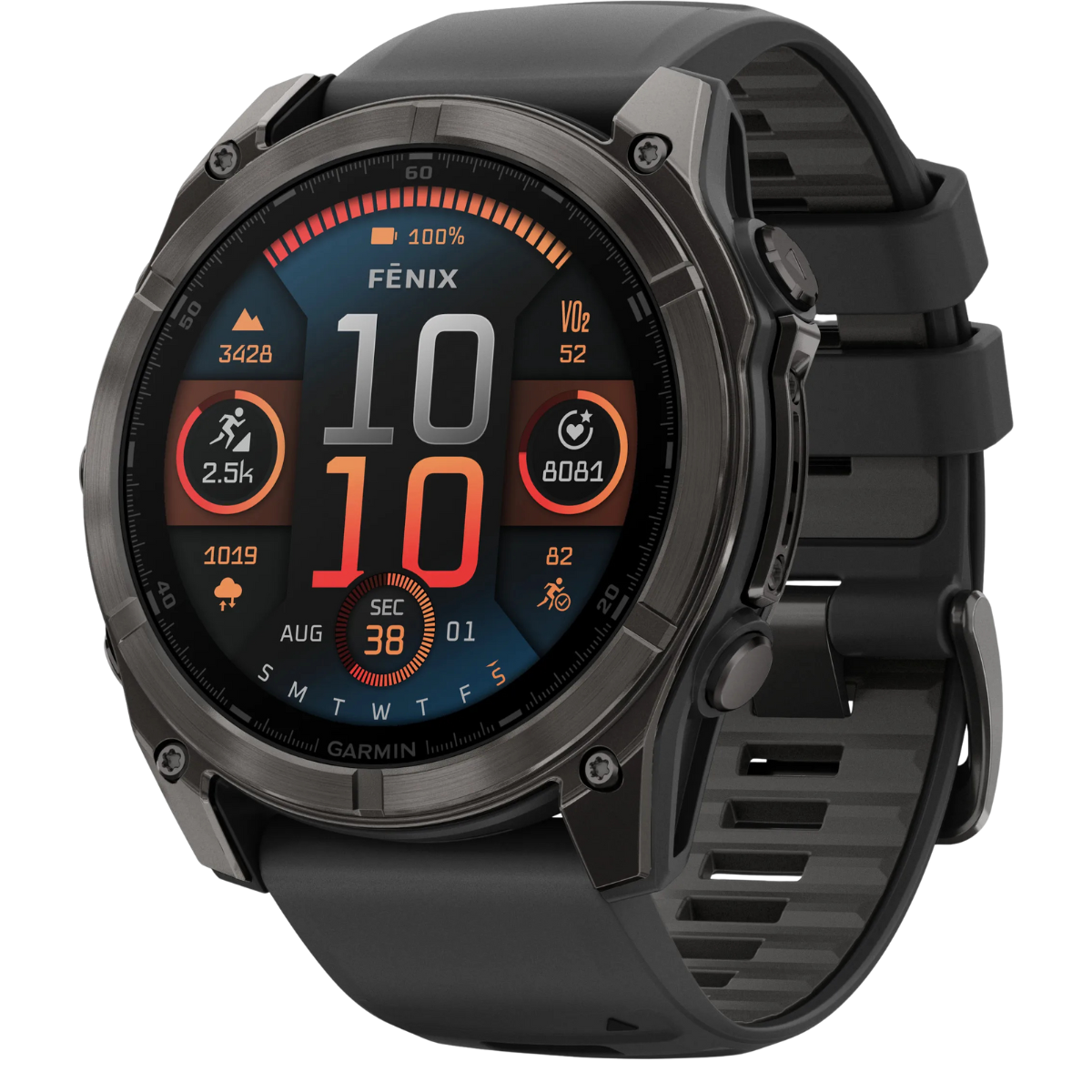 Garmin Fenix 8 Amoled 51mm, Sapphire Carbon Gray