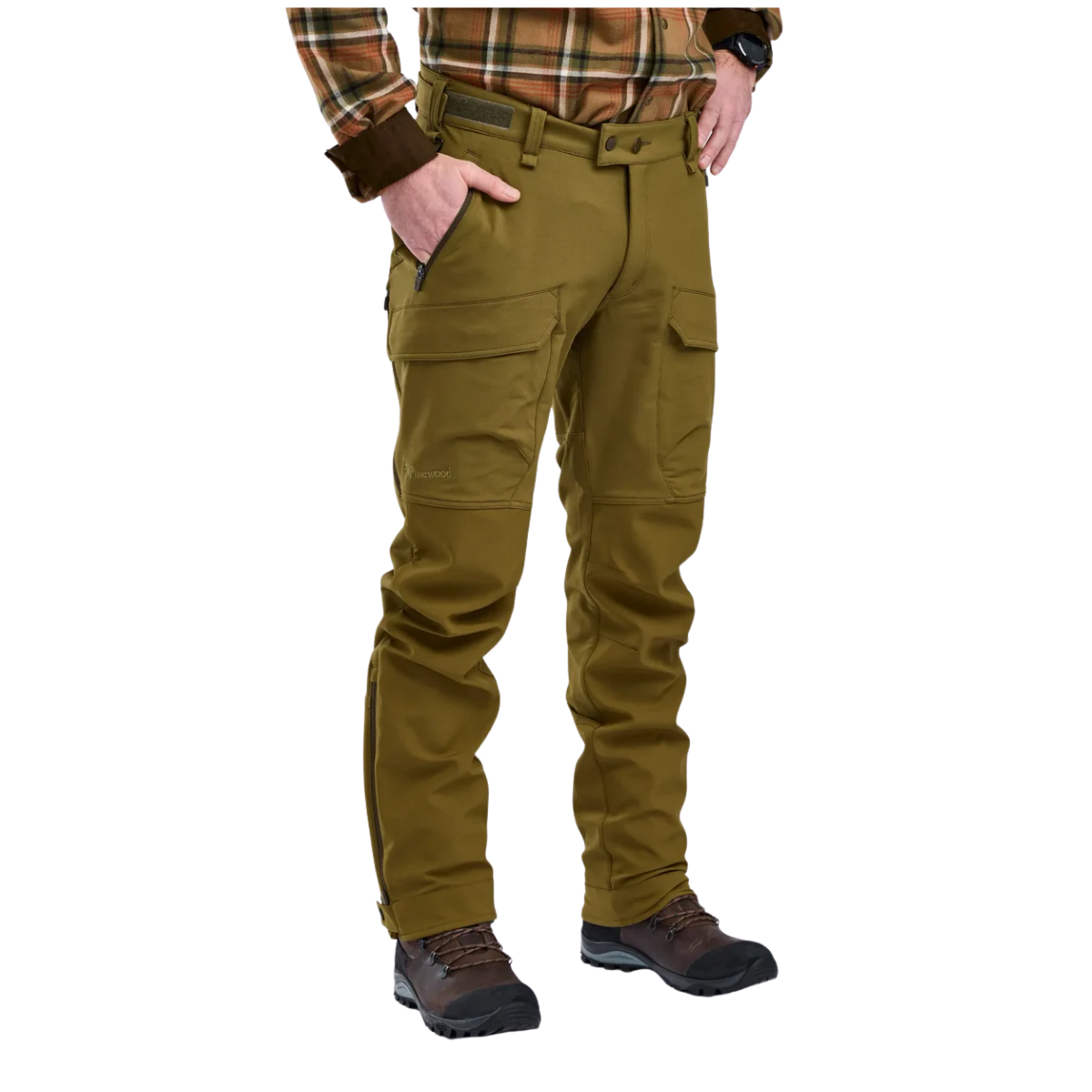 Pinewood Furudal Hunters Hybrid Byxa M's Olive Green
