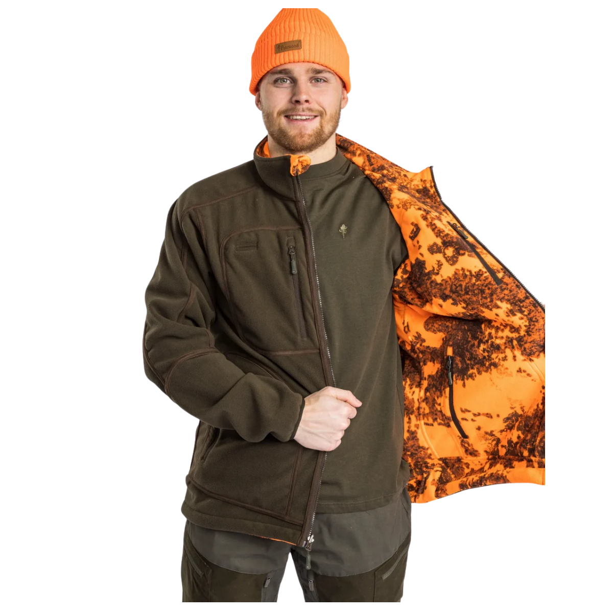 Pinewood Reversible Camou Fleece Jacket