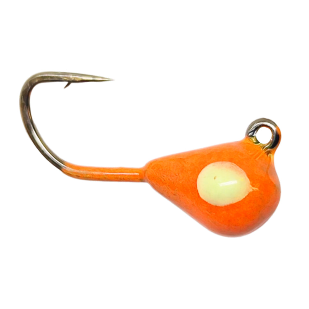 Resin Romkornet Orange Vit