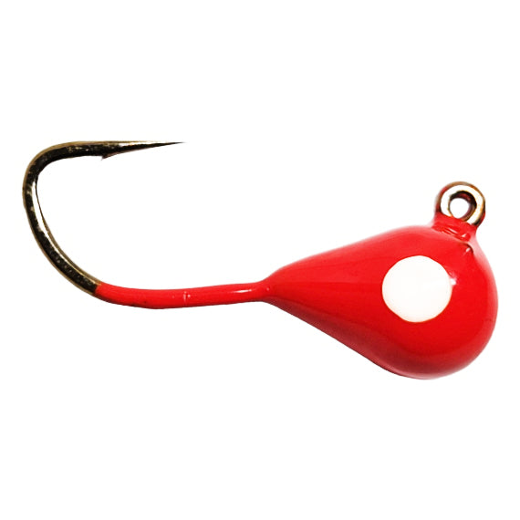 Resin Romkornet Röd/Vit