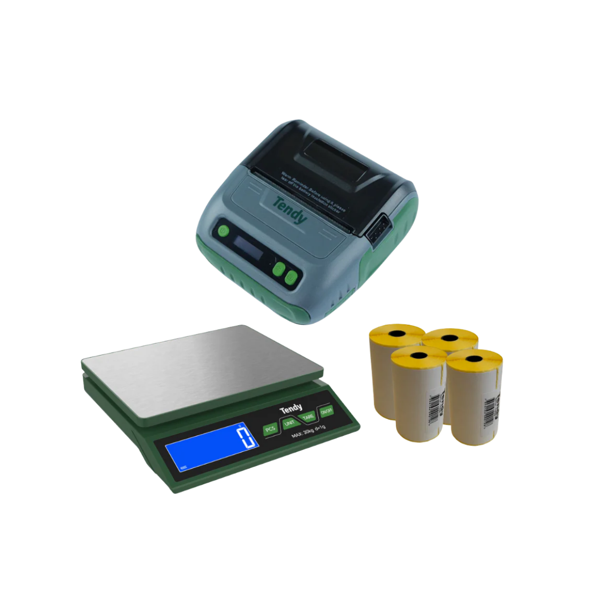 Tendy paket - Scriptor, Libra & 4 pack etiketter