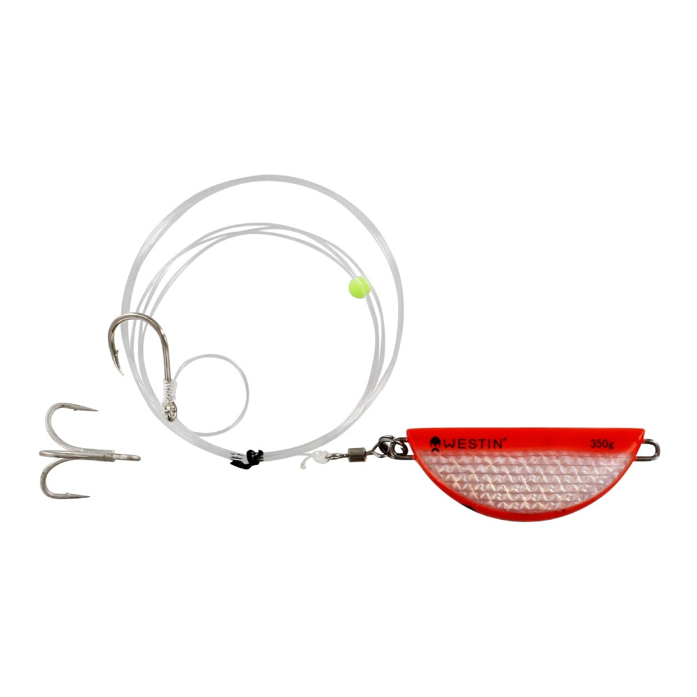 Westin Halibut Anti Twist Rig 450g Orange Flash