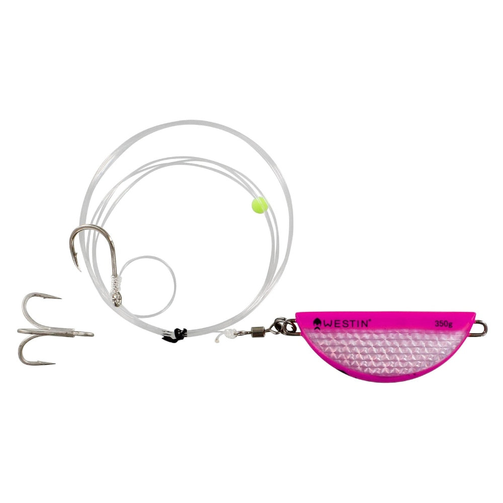 Westin Halibut Anti Twist Rig 550g Pink Flash