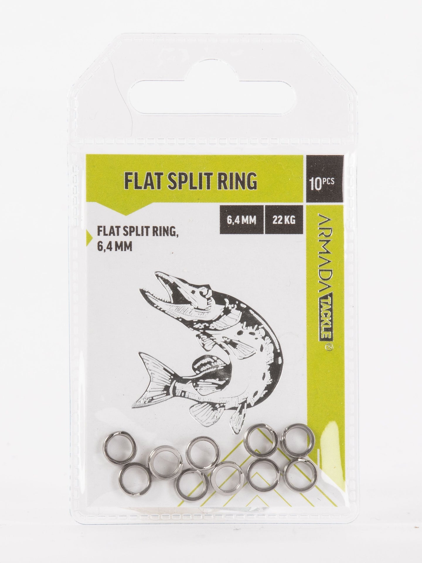 Armada Flat Split Ring 6,4mm 22kg