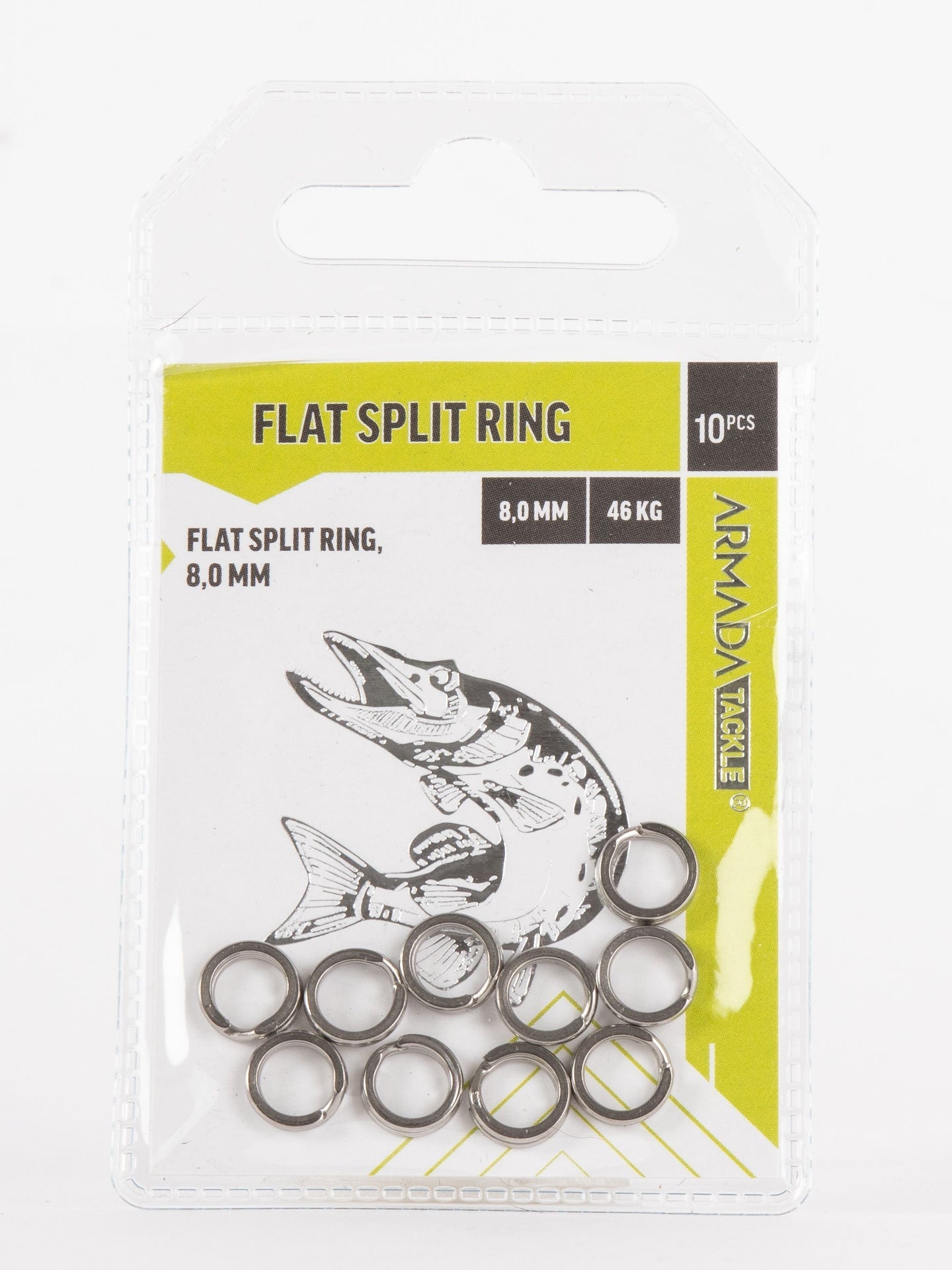 Armada Flat Split Ring 8,0mm 46kg