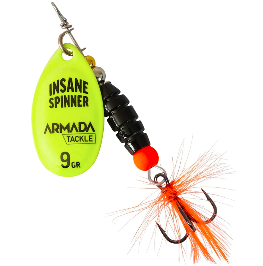 Armada Insane Spinner 6 gram Black/Yellow