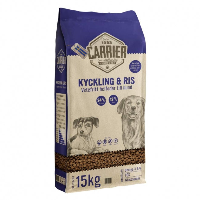 Carrier Kyckling & Ris 15kg
