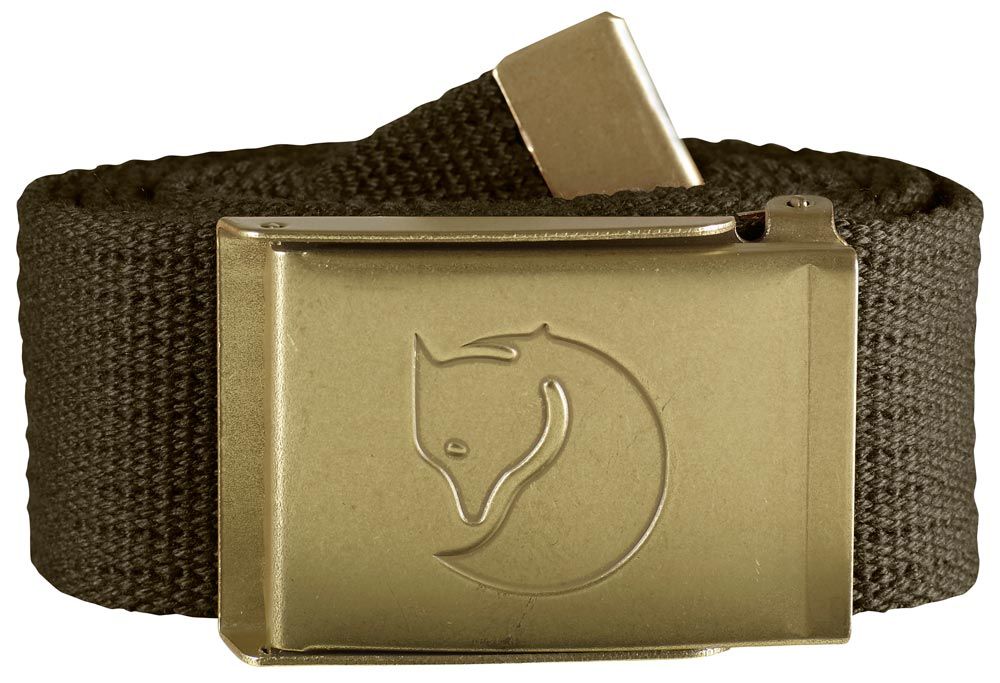 Fjällräven Brass Belt 38mm Dark Olive
