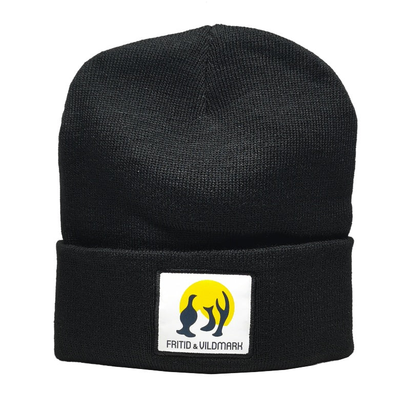Fritid & Vildmark Beanie Svart