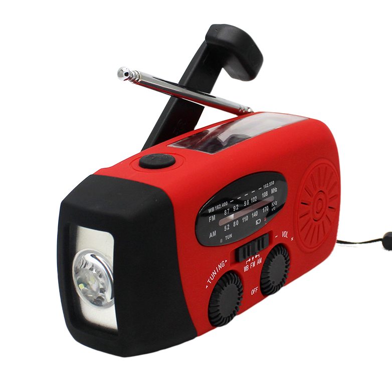 Fritid & Vildmark Vevradio m ficklampa