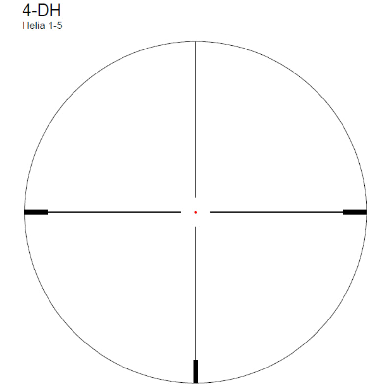 Helia 1-5x24 4-DH Kikarsikte