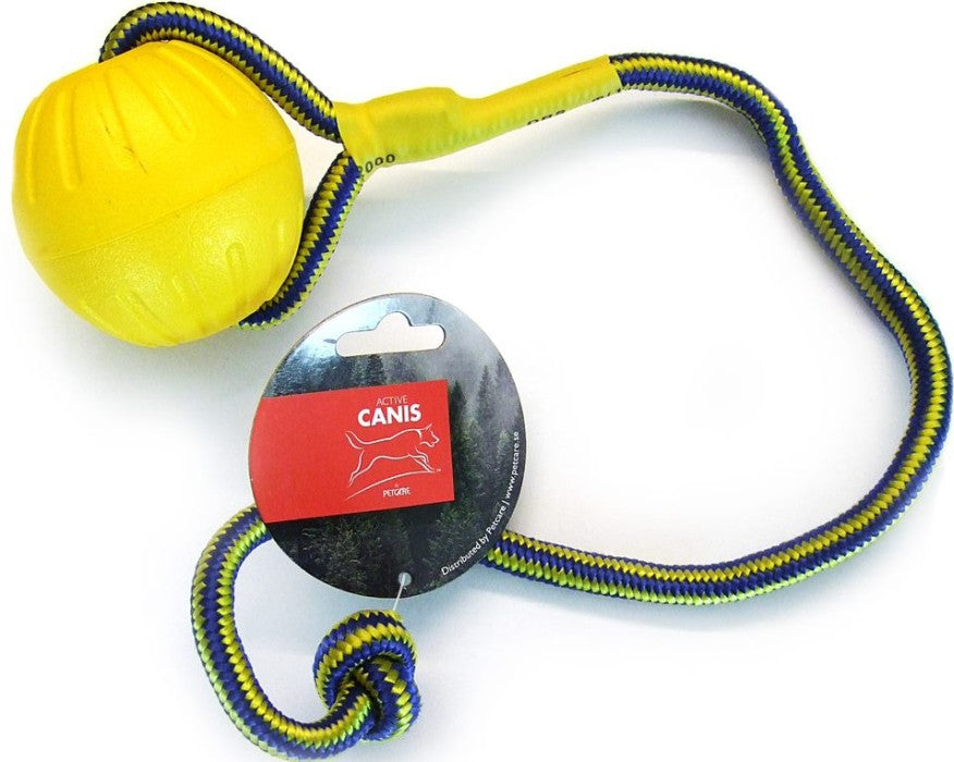 Hundleksak Active Canis Floating boll with rope