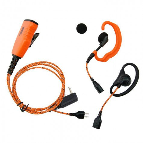 Icom PRO-U610LA 4-i-1 Öronheadset med PTT - Tillbehör / Headset