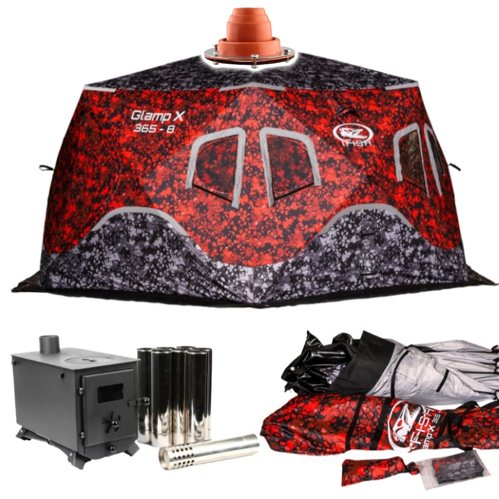 IFISH Glamp X 365-8 Kaminpaket