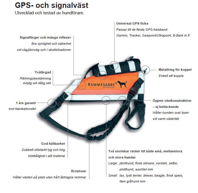 Kemmesabbe GPS Väst