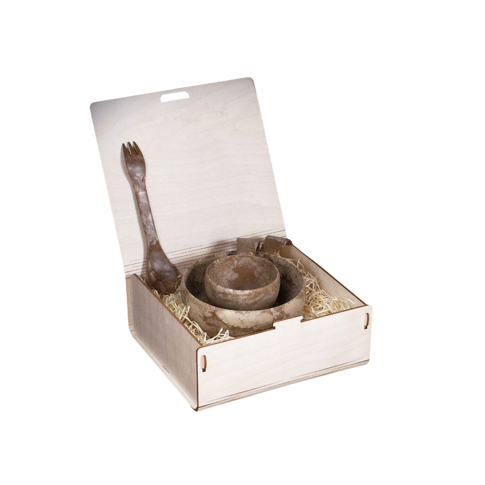 Kupilka Premium Brun I Träask