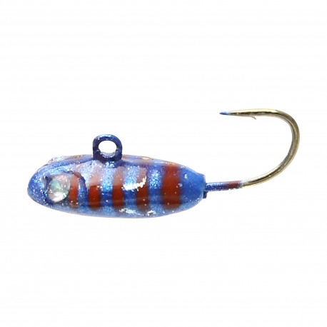 Landö XL Blå/Röd-Randig