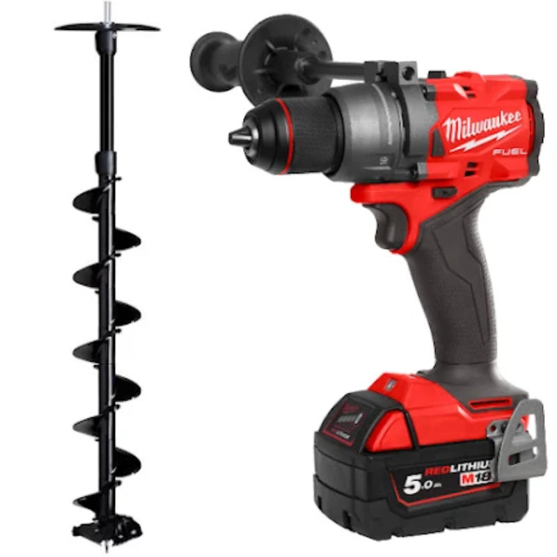 Milwaukee M18 FDD3 + Strikemaster 150