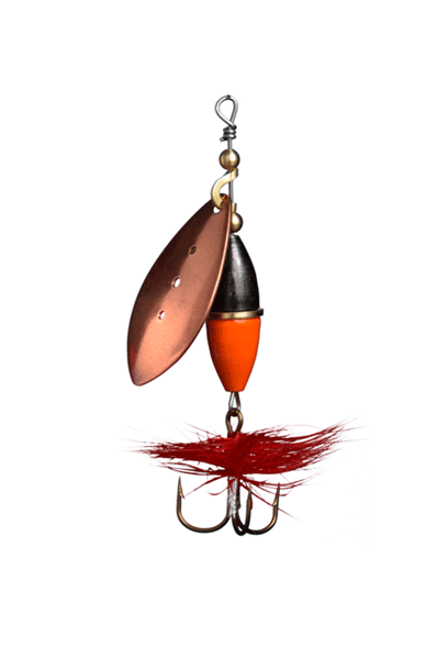 Myran Wipp 15g - Koppar/Svart/Orange
