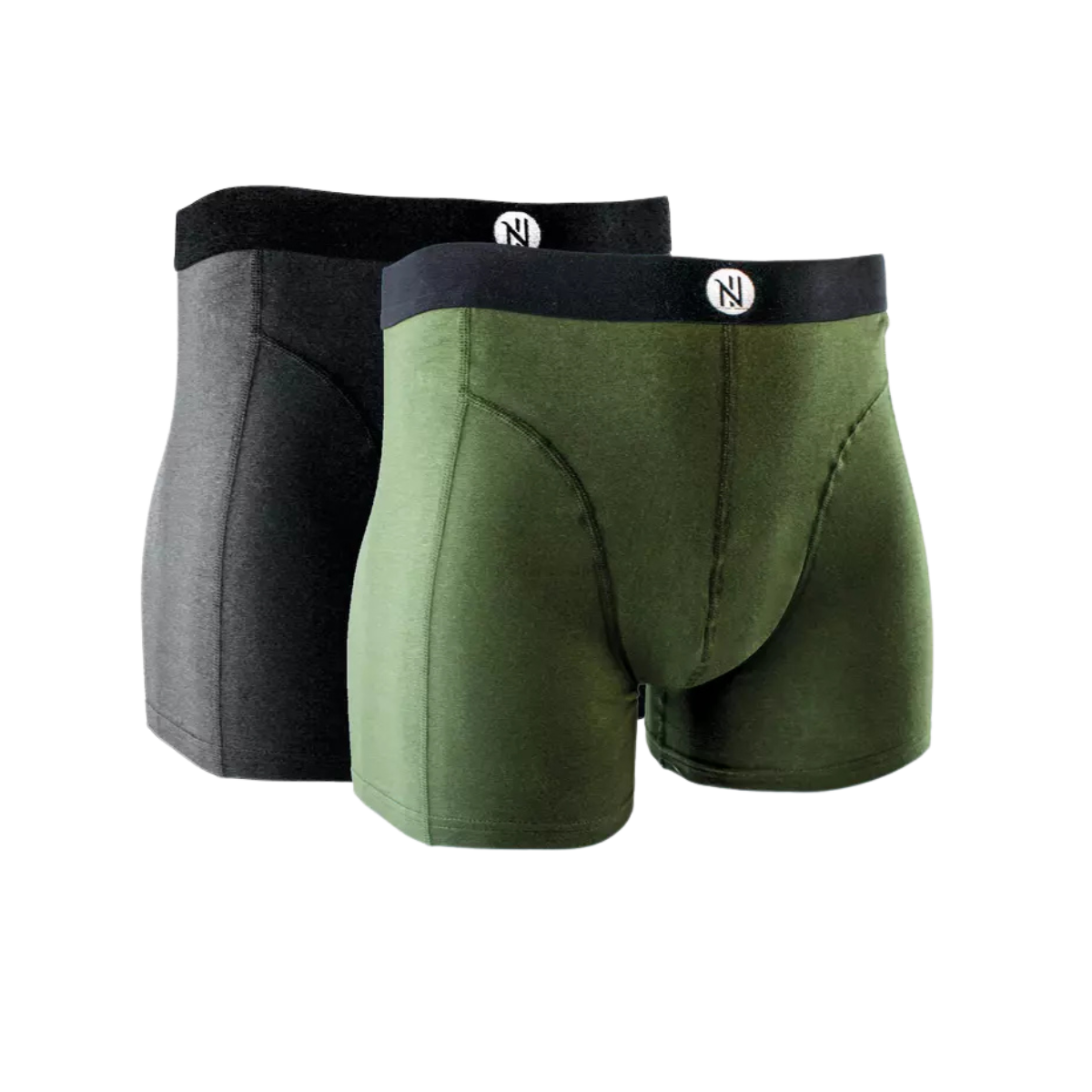 NordHunt 2-Pack Kalsonger Olive/Black