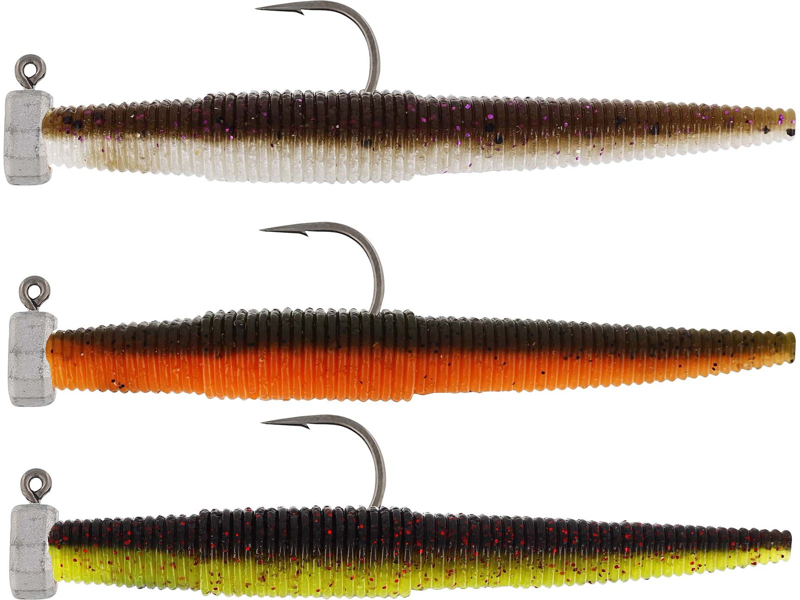 Westin Ned Worm R'nR 7cm #2 2,5g Dark Water Mix 2-p