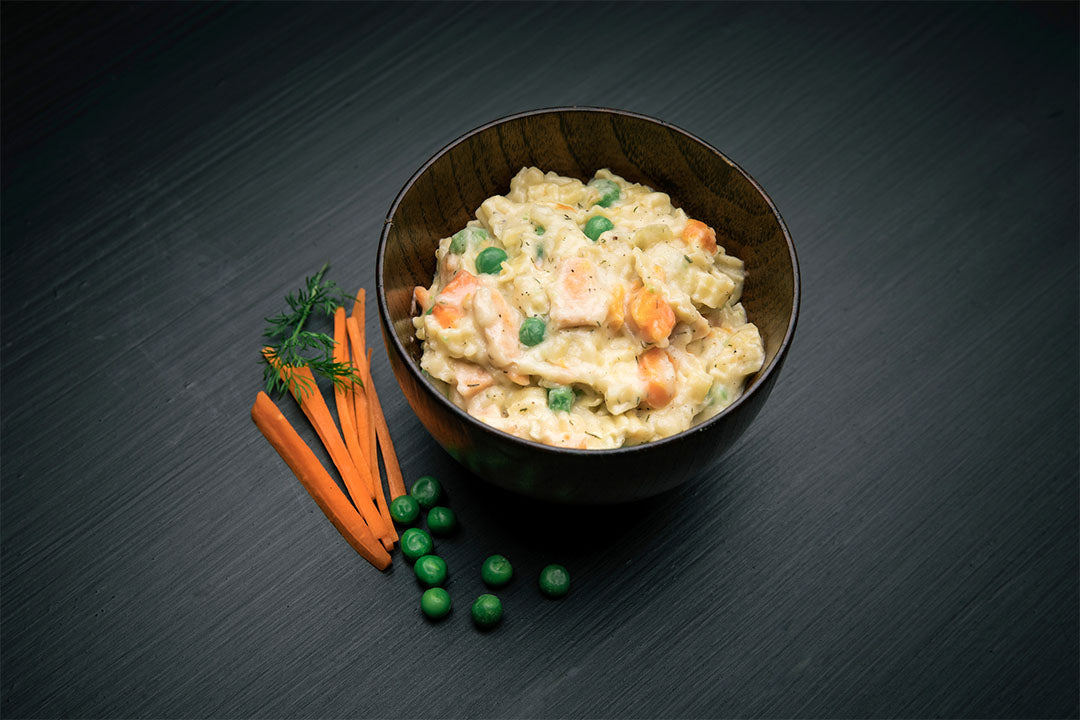 REAL Turmat Krämig Pasta Med Lax