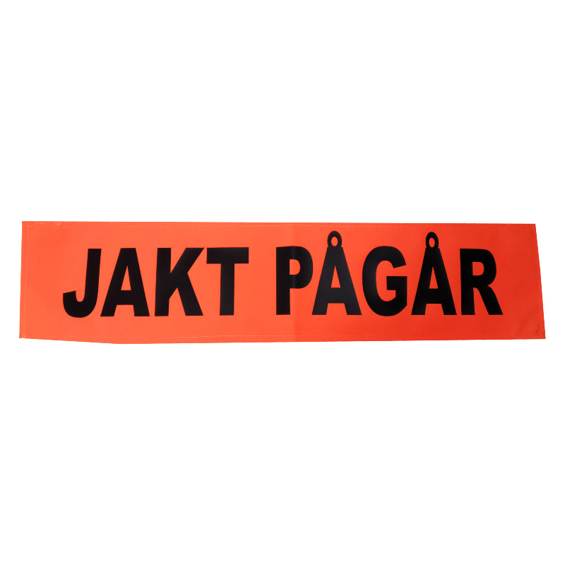 Skylt till bilen Jakt Pågår