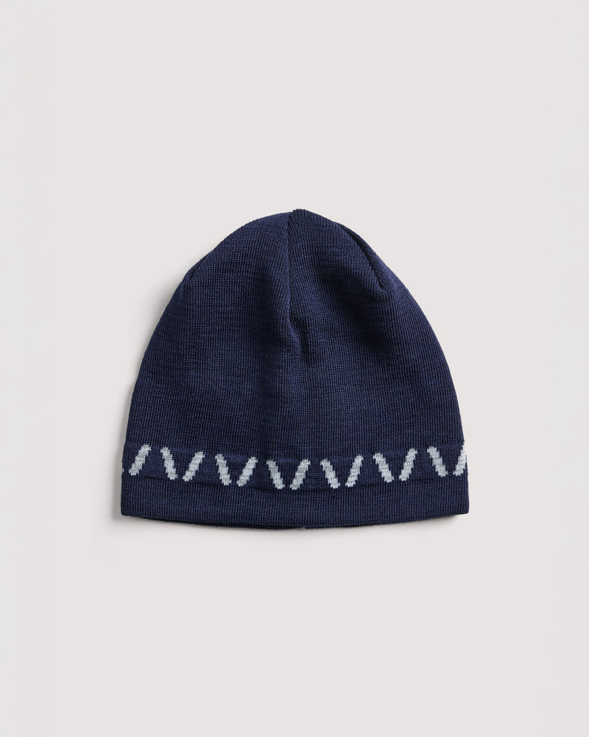 Seger Reflective Wool Beanie Navy